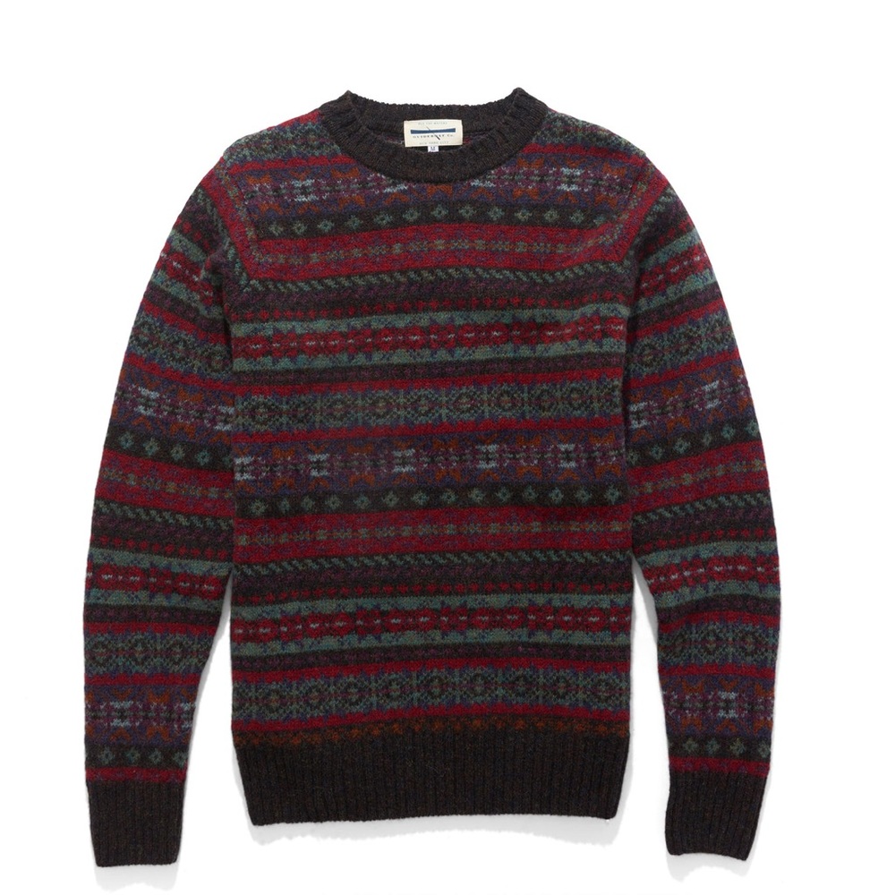 O’Connell’s Men's Fair Isle Crewneck